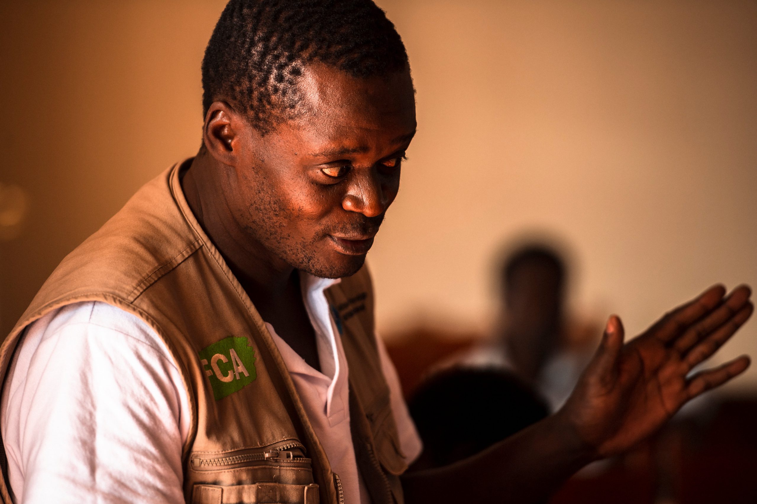 FCA's project manager in Kakuma